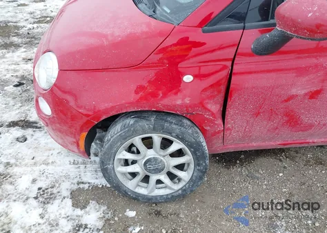 2017 Fiat 500 Pop из США, поврежденный, VIN 3C3CFFKR6HT535833